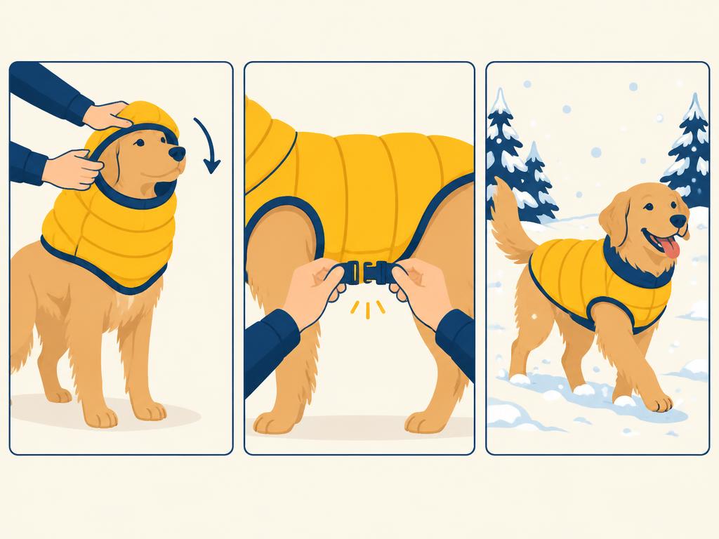 On in Seconds: step-by-step illustration
